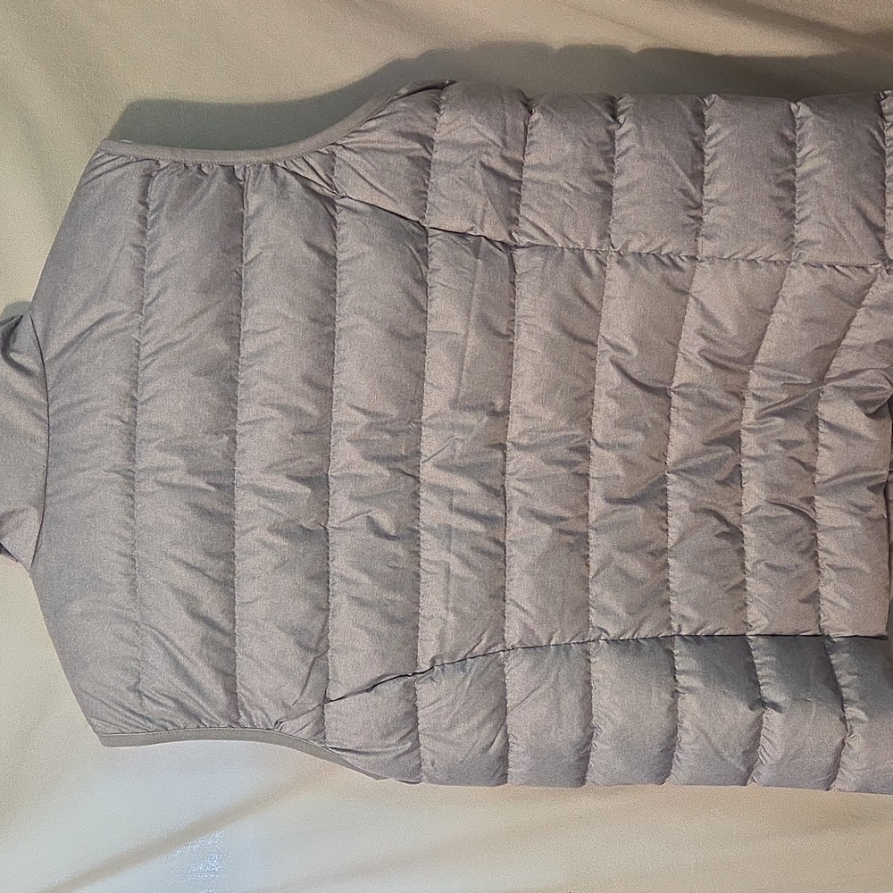 Eddie Bauer CirrusLite Down Vest Silver Gray XL Womens - Picture 6 of 7